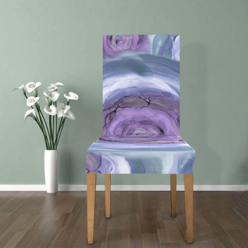 roses-11 Removable Dining Chair Cover