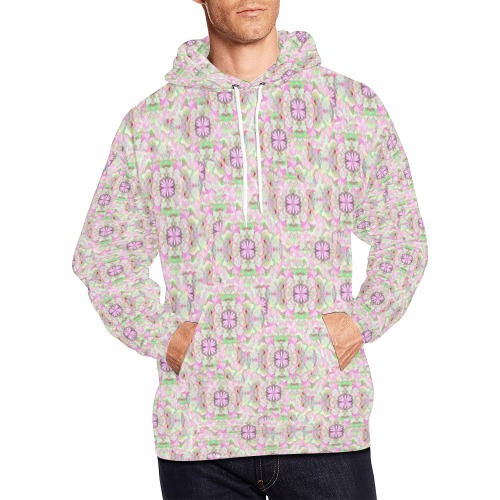 shanti 2 All Over Print Hoodie for Men (USA Size) (Model H13)