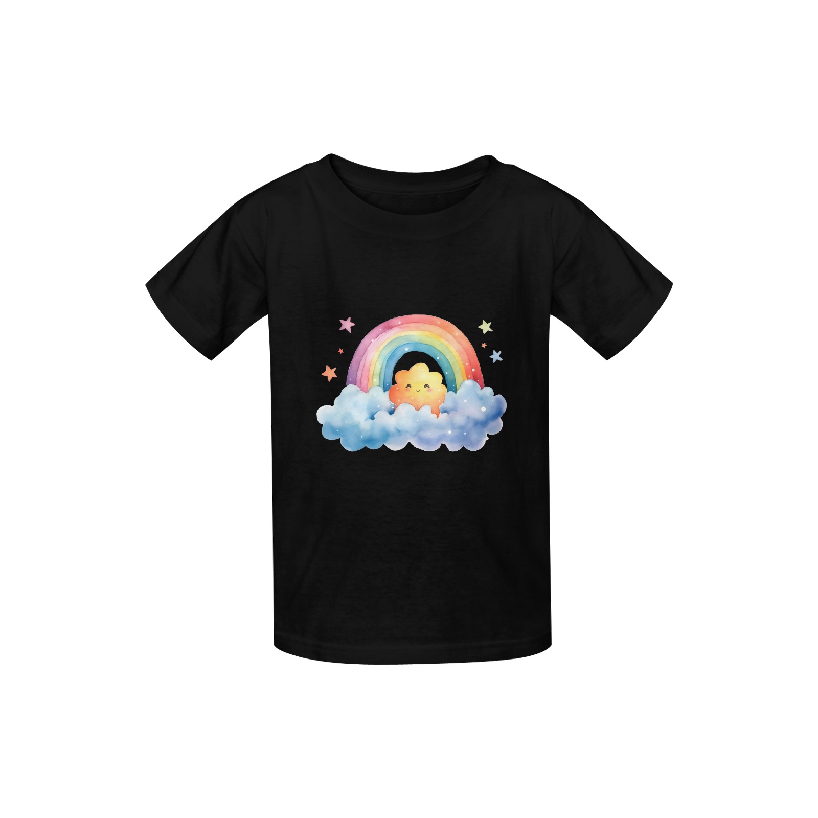 Cute rainbow Kid's  Classic T-shirt (Model T22)