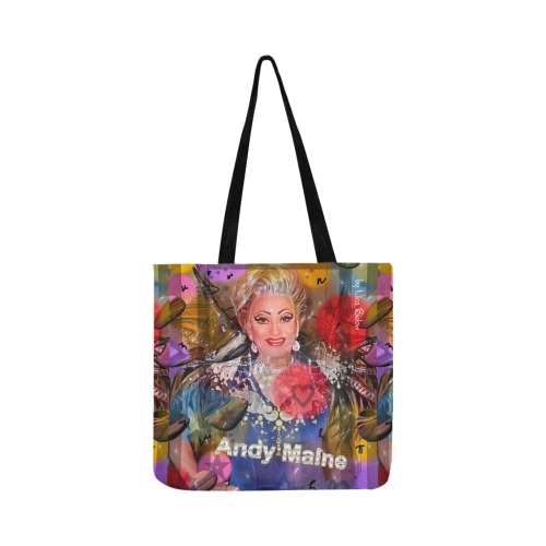 Andy Maine 2022 by Nico Bielow Reusable Shopping Bag Model 1660 (Two sides)