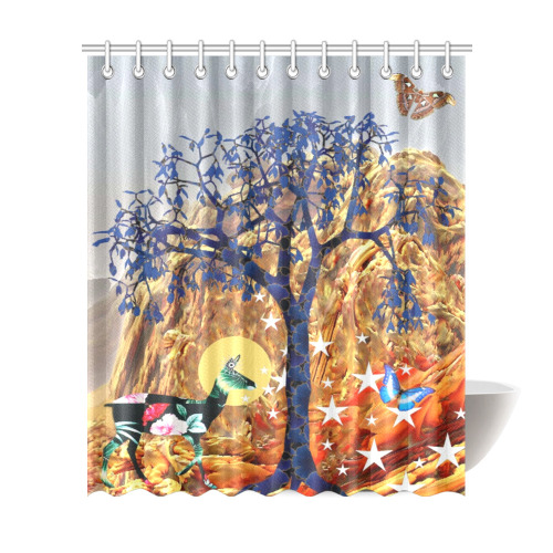 Magical Tree Shower Curtain 72"x84"