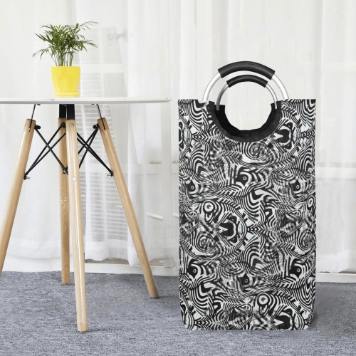 Zebra by Artdream Square Laundry Bag