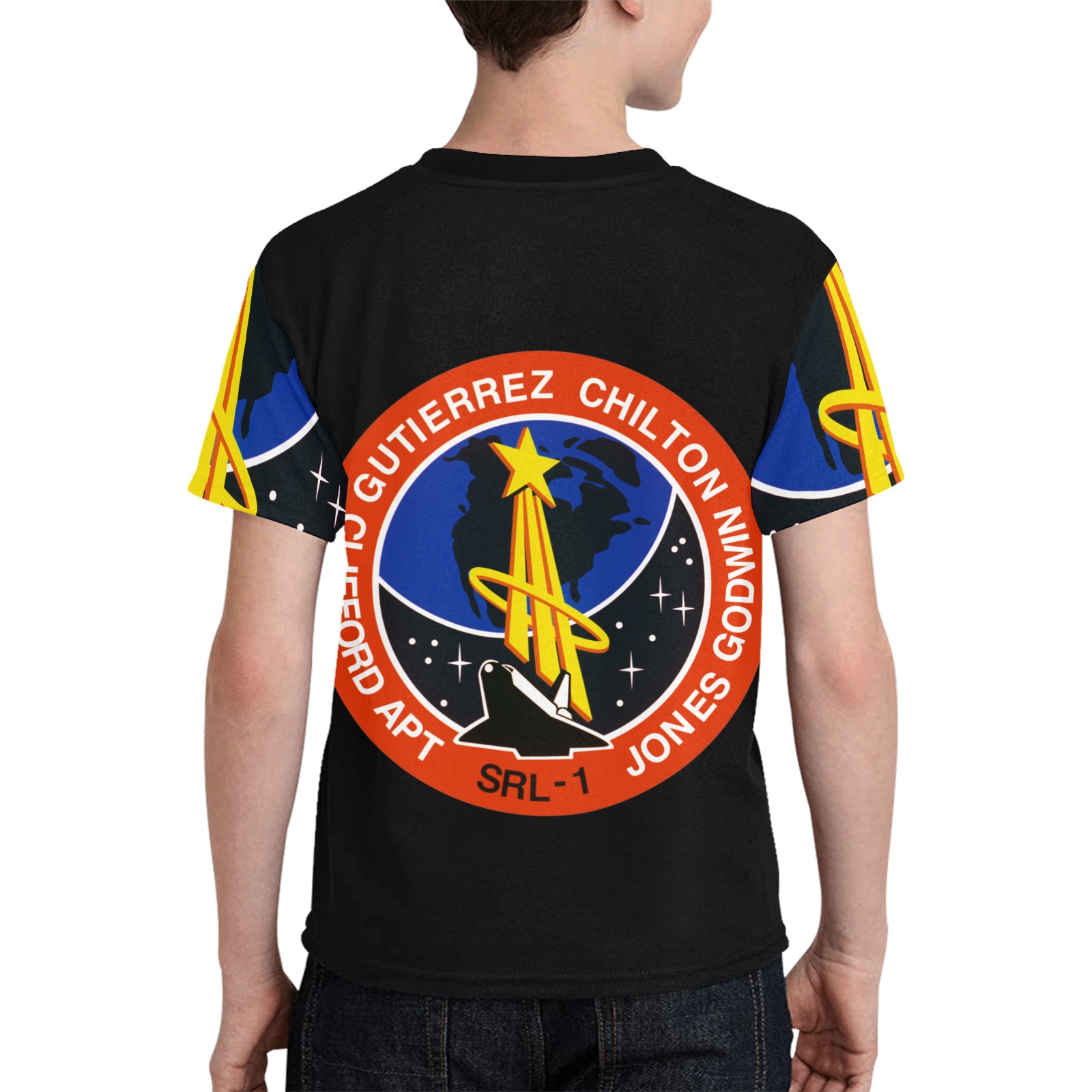 STS-59 PATCH Kids' All Over Print T-shirt (Model T65)