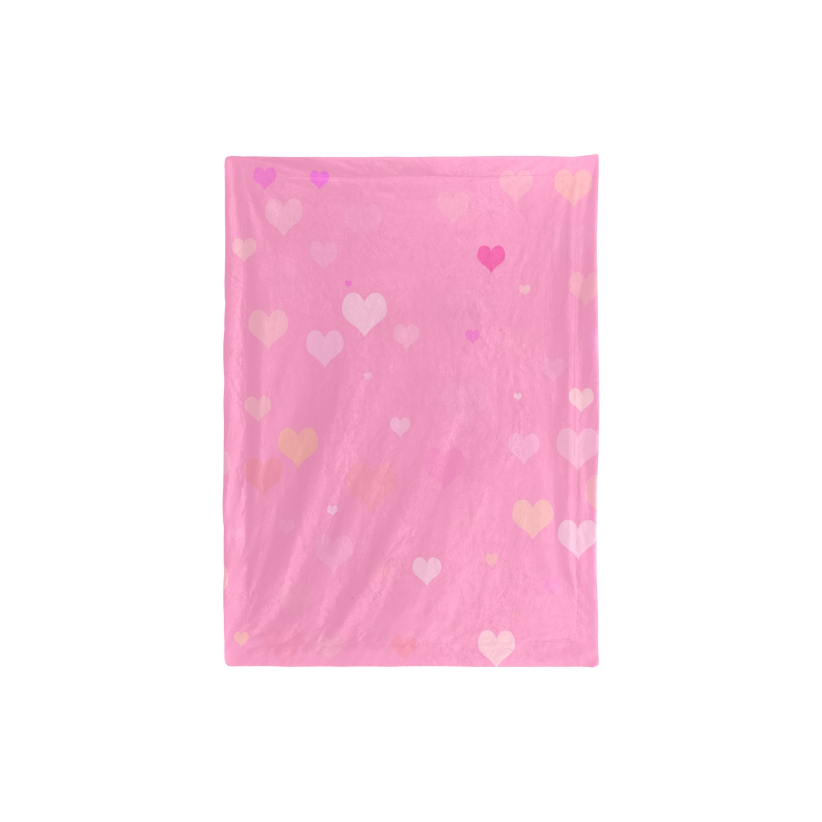 PinkHearts Baby Blanket 30"x40"