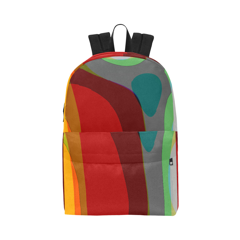 Colorful Abstract 118 Unisex Classic Backpack (Model 1673)