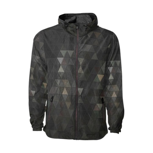 mosaic triangle 26 Unisex All Over Print Windbreaker (Model H23)