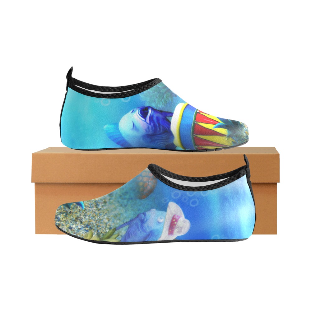 The Singing Fish Men's Slip-On Water Shoes (Model 056)