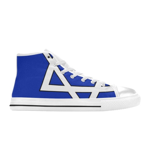 AM YISRAEL CHAI SNEAKERS Women's Classic High Top Canvas Shoes (Model 017)