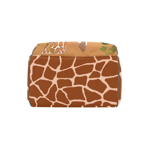 Giraffe Mommy and Me Diaper Bag Multi-Function Diaper Backpack/Diaper Bag (Model 1688)