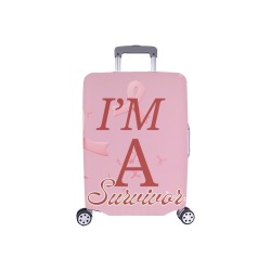 Breast Cancer Awareness Small Suitcase Cover Luggage Cover/Small 18"-21"