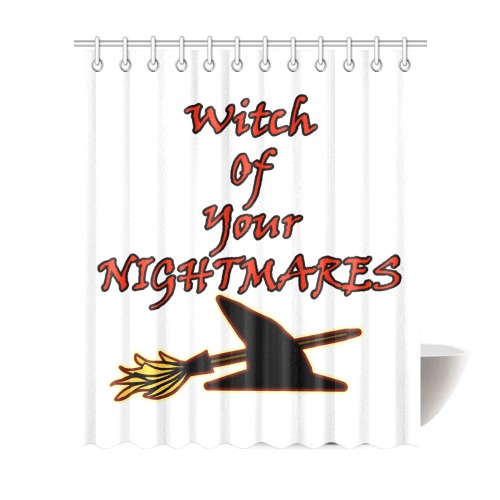 Witch of your Nightmares Shower Curtain 72"x84"
