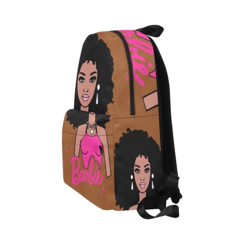 Afro Barbie Backpack Unisex Classic Backpack (Model 1673)