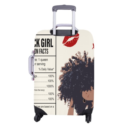 BLACK GIRL MAGIC Luggage Cover/Extra Large 28"-30"