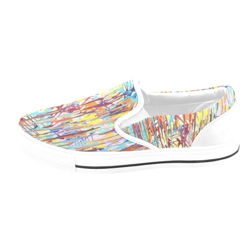 Bliss Women's Slip-on Canvas Shoes (Model 019)