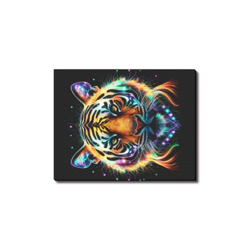 Electric Tiger Upgraded Canvas Print 11"x14"
