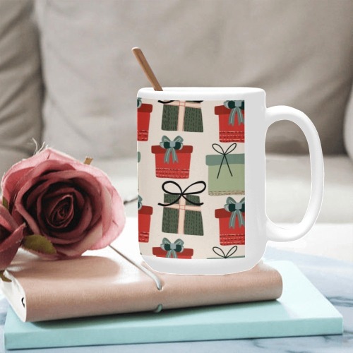 Christmas Presents Custom Ceramic Mug (15OZ)
