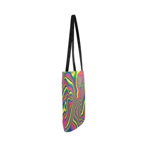 Groovy Pattern Reusable Shopping Bag Model 1660 (Two sides)
