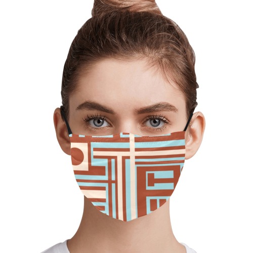 Model 1 Pleated Mouth Mask for Adults (Model M08)