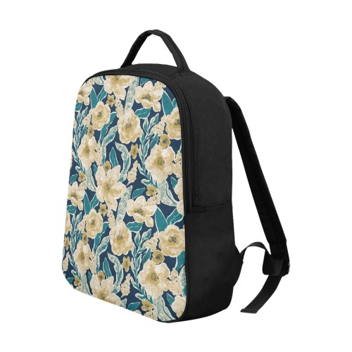 Painted Flowers Popular Fabric Backpack (Model 1683)