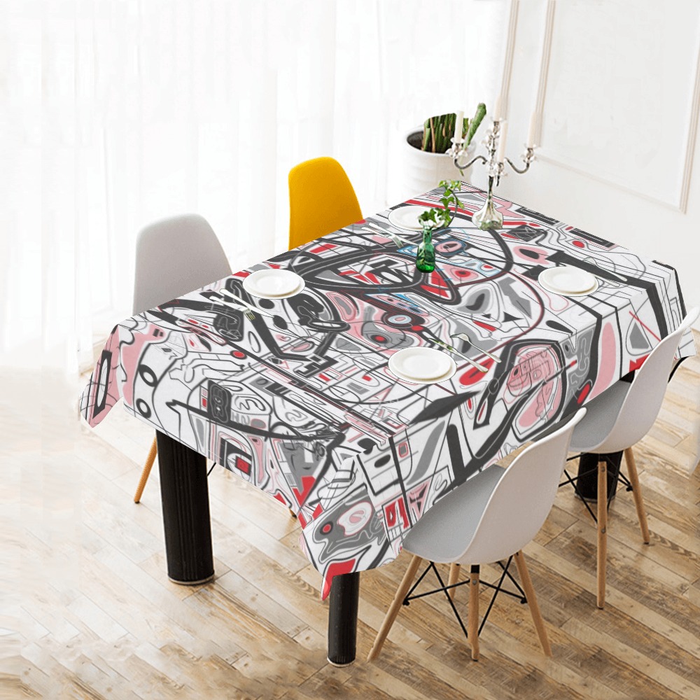 Model 2 Cotton Linen Tablecloth 60" x 90"