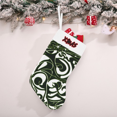 Celtic 4 Christmas Stocking (Custom Text on The Top)