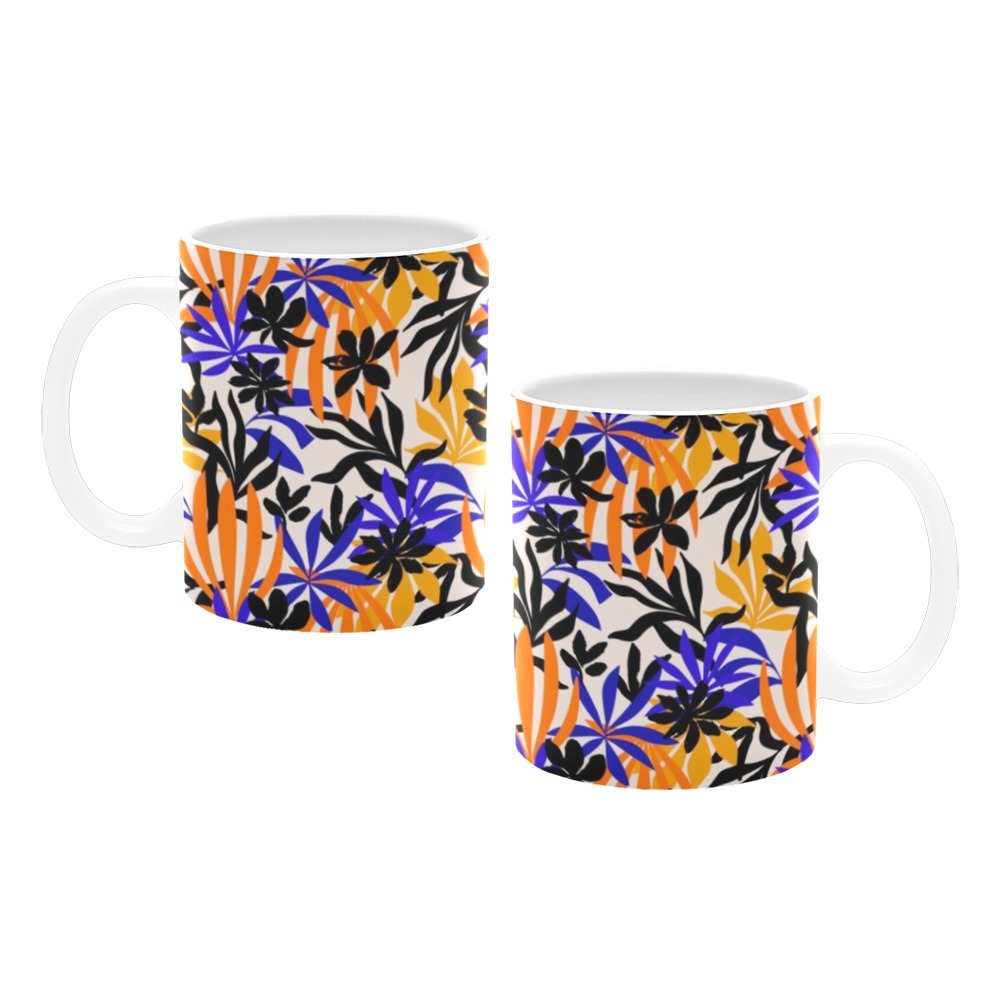 Tropical color ASF 01 White Mug(11OZ)