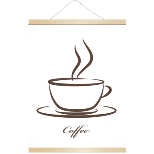COFFEE Hanging Poster 18"x24"