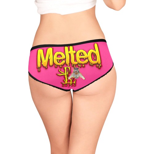 Melted Collectable Fly Women's All Over Print Girl Briefs (Model L14)