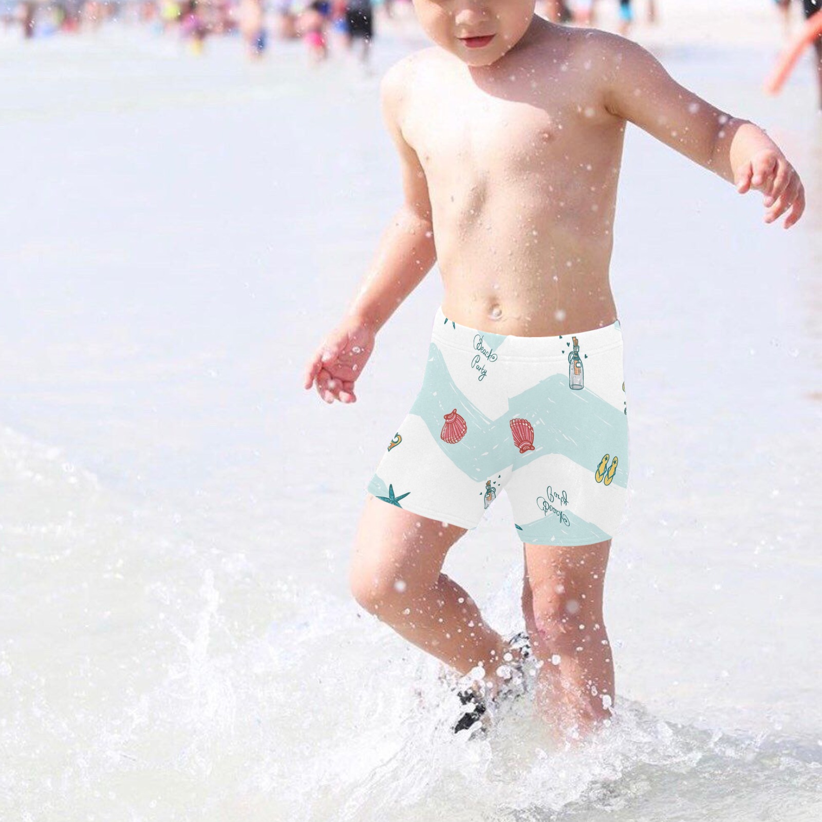 Summer Little Boys' Swimming Trunks (Model L57)