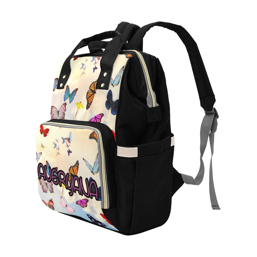 BUTTERFLY DIAPERBAG Multi-Function Diaper Backpack/Diaper Bag (Model 1688)