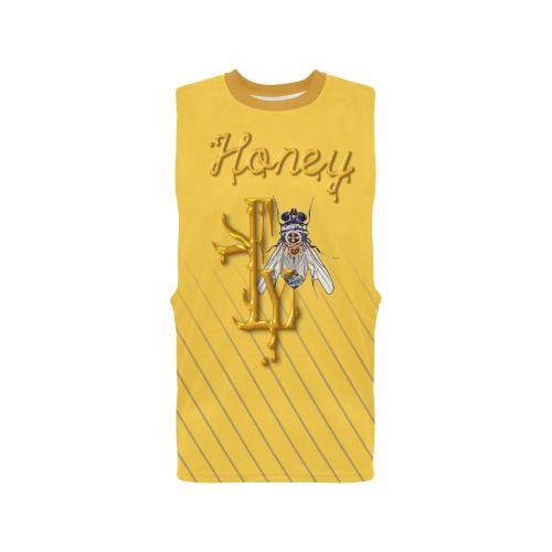 Honey Collectable Fly Men's Open Sides Workout Tank Top (Model T72)