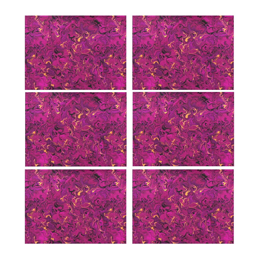 fuchsia Placemat 14’’ x 19’’ (Set of 6)