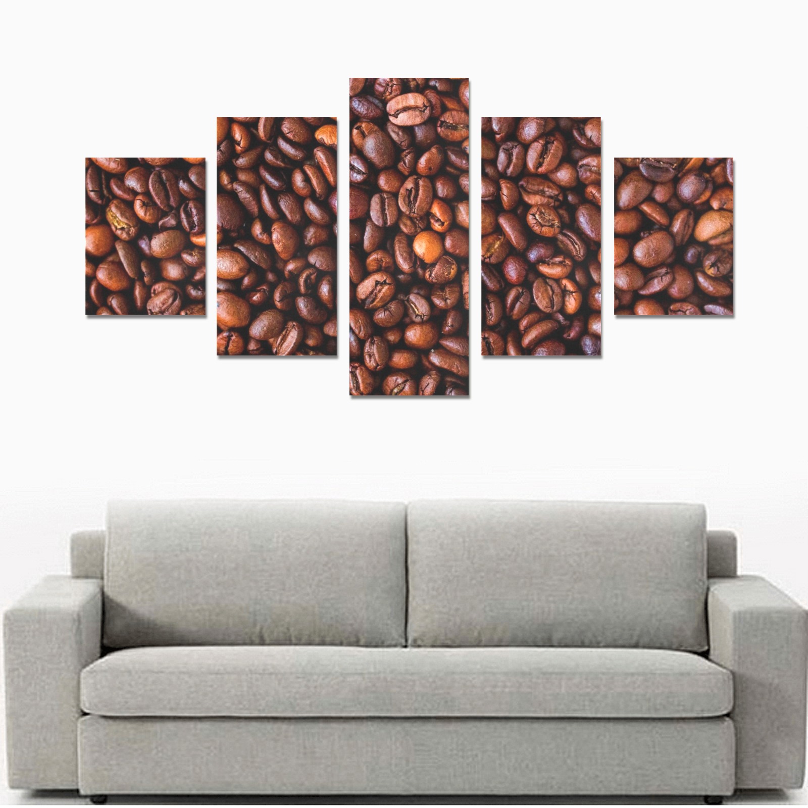 COFFEE BEANS 3 Canvas Print Sets B (No Frame)