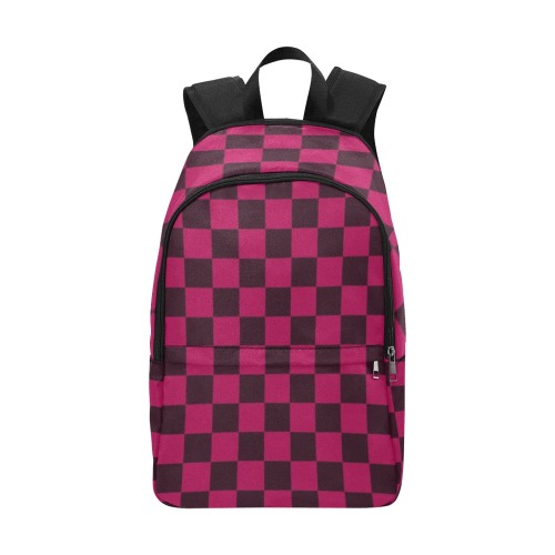 Banging Strawberry Chill Checkers Fabric Backpack for Adult (Model 1659)
