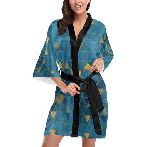 mosaic triangle 6 Kimono Robe