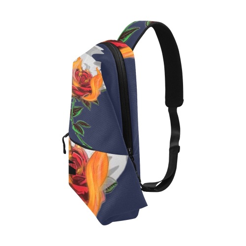 Aromatherapy Apparel Blue Chest Bag Chest Bag (Model 1678)