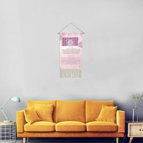 9th month-10x19-1 Linen Hanging Poster