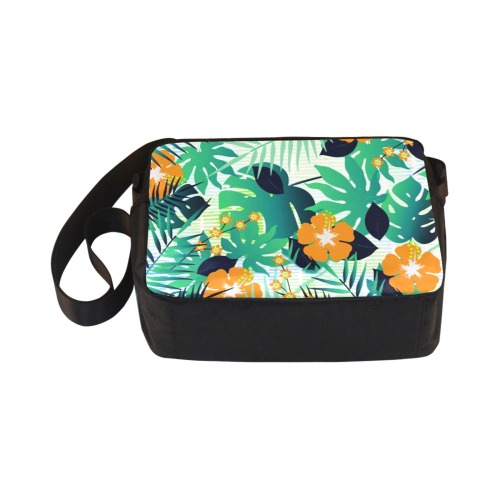 GROOVY FUNK THING FLORAL Classic Cross-body Nylon Bags (Model 1632)