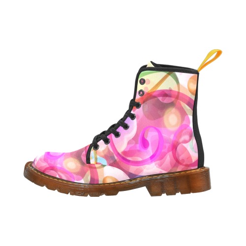 FLORAL BOOTS Martin Boots For Women Model 1203H