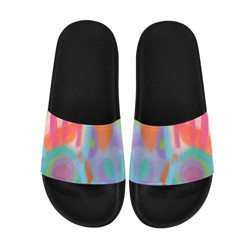 Original Abstract Art For Your Feet Slide Sandals Women's Slide Sandals (Model 057)