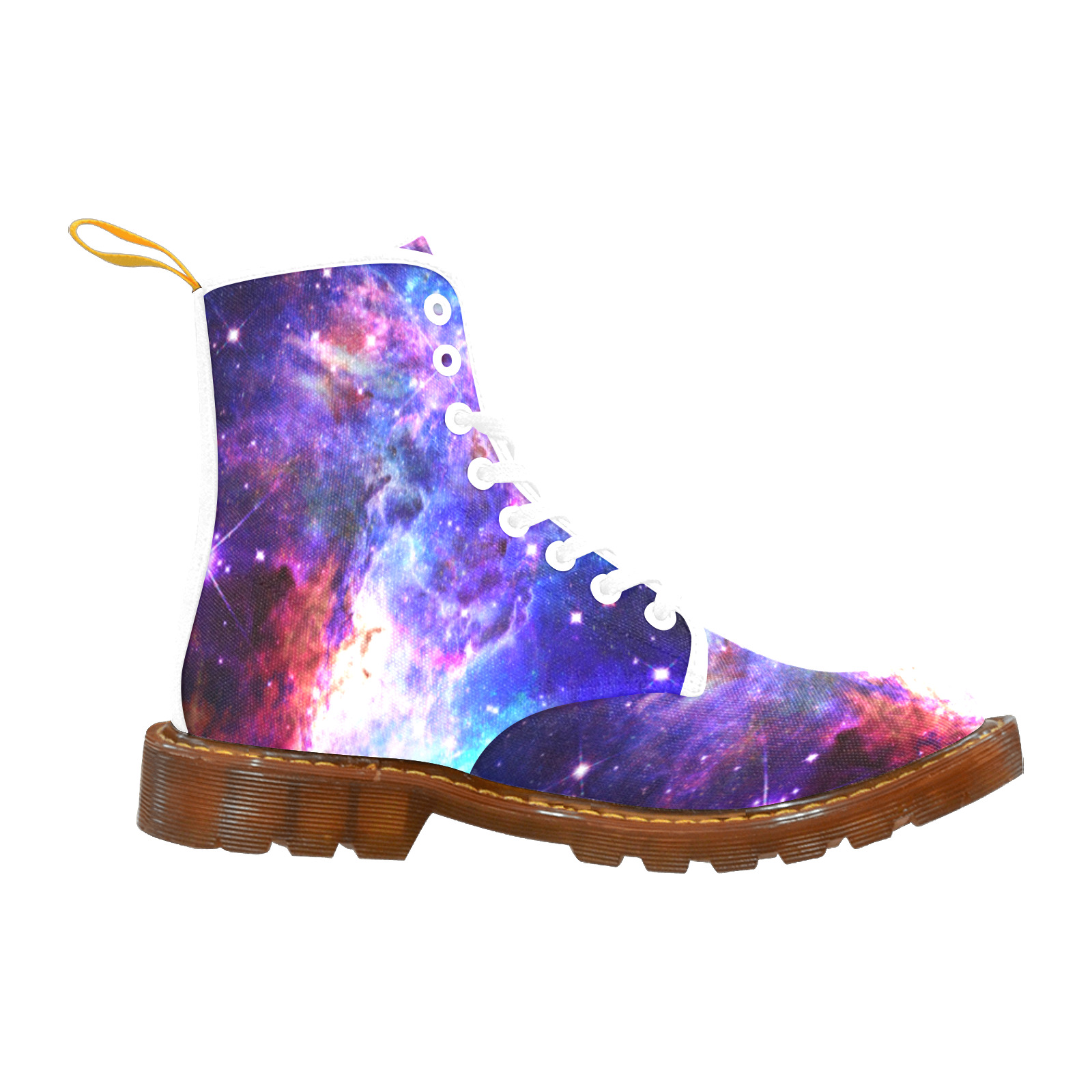 Mystical fantasy deep galaxy space - Interstellar cosmic dust Martin Boots For Men Model 1203H