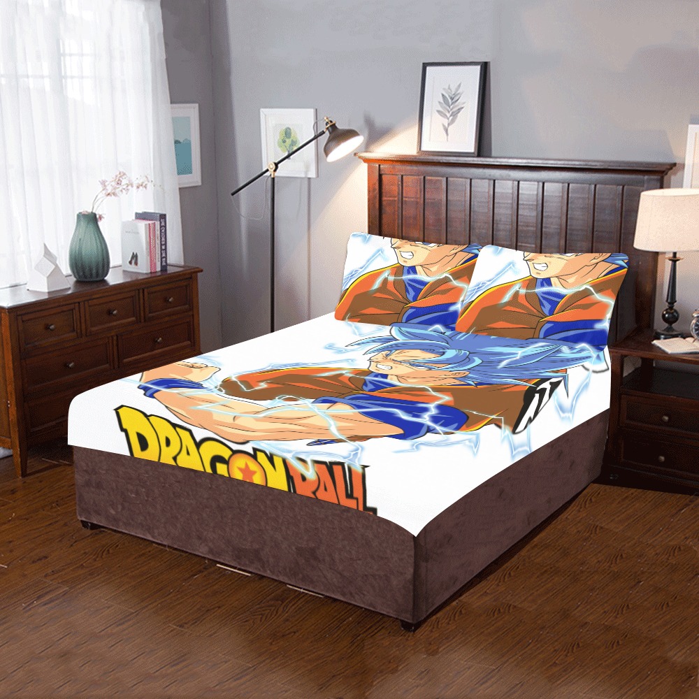 Dragon Ball Z Bed set 3-Piece Bedding Set