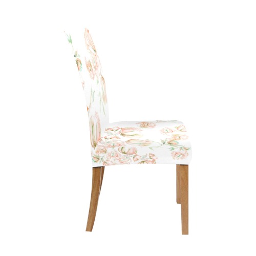 Chinese Peonies 4 Chair Cover (Pack of 4)