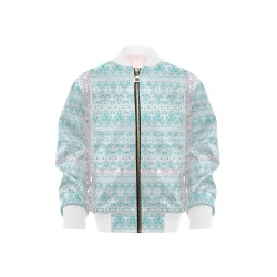 Sans titre 2-3 draft Kids' Bomber Jacket with Pockets (Model H40)