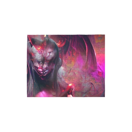 inner_demon_TradingCard 120-Piece Wooden Photo Puzzles
