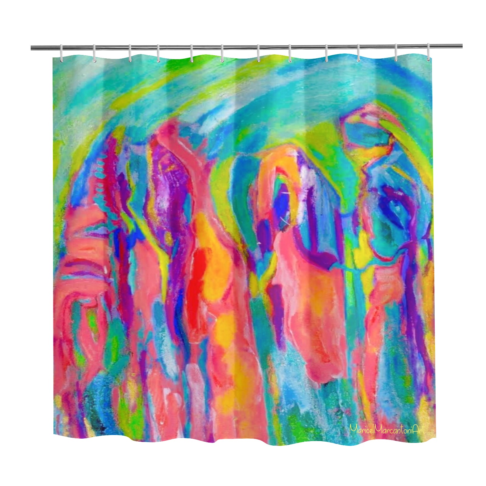 4 Kings Collection Shower Curtain 72" x 72"