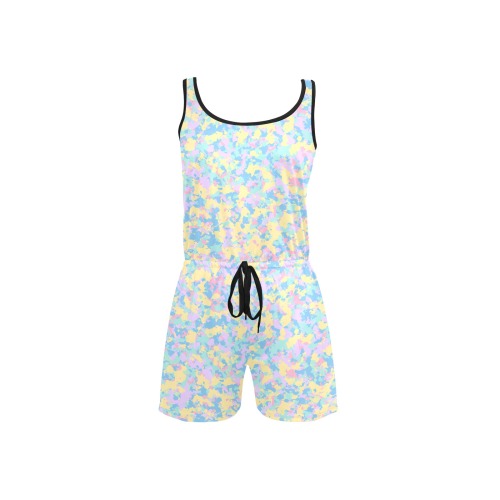 Untitled4 All Over Print Short Jumpsuit