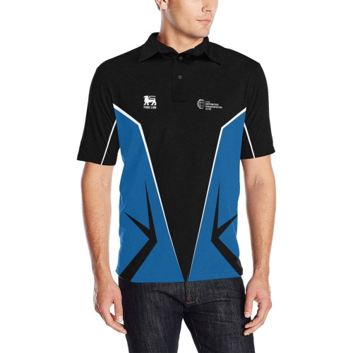 ADFUSA-XXV Men's All Over Print Polo Shirt (Model T55)