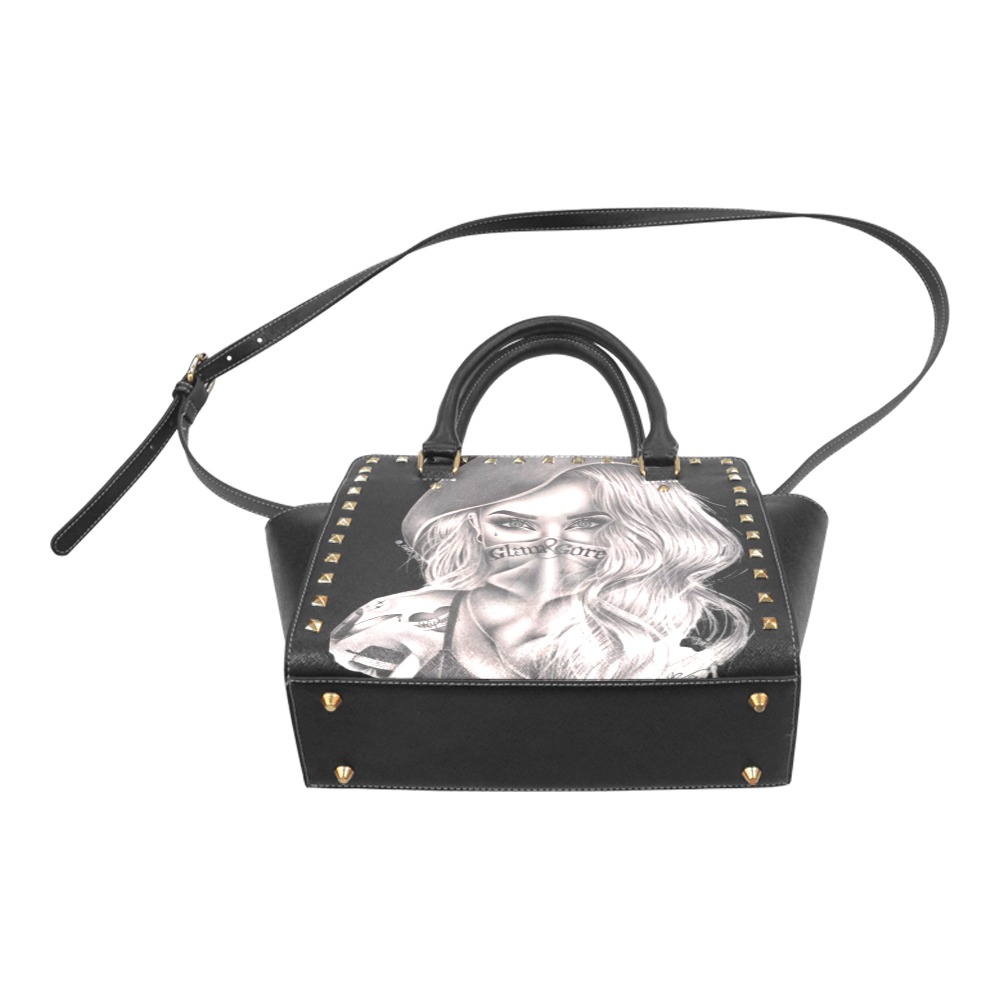 glamcore Rivet Shoulder Handbag (Model 1645)