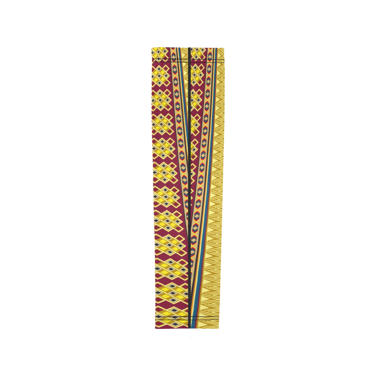 Traditional Africa Border Wallpaper Pattern 4 Arm Sleeves (Set of Two)